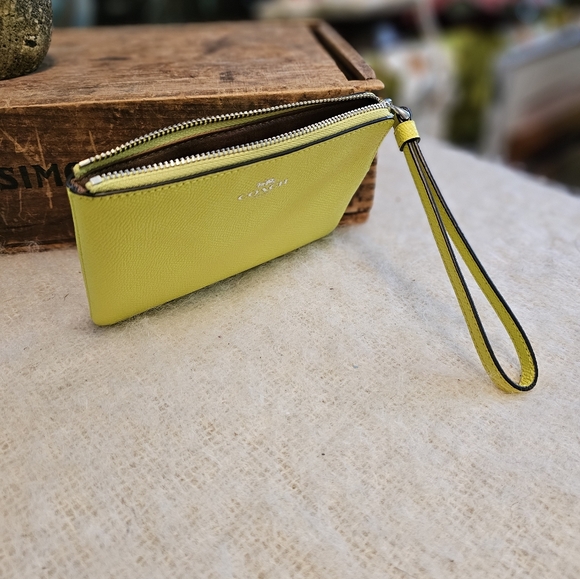 Coach Leather Wristlet - Picture 5 of 5